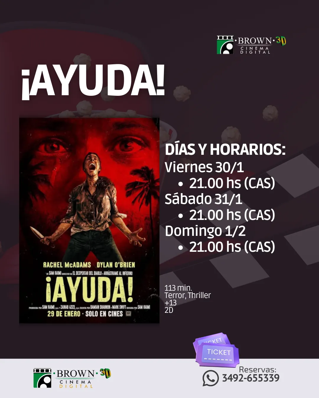 BROWN CINEMA FEED - AYUDA